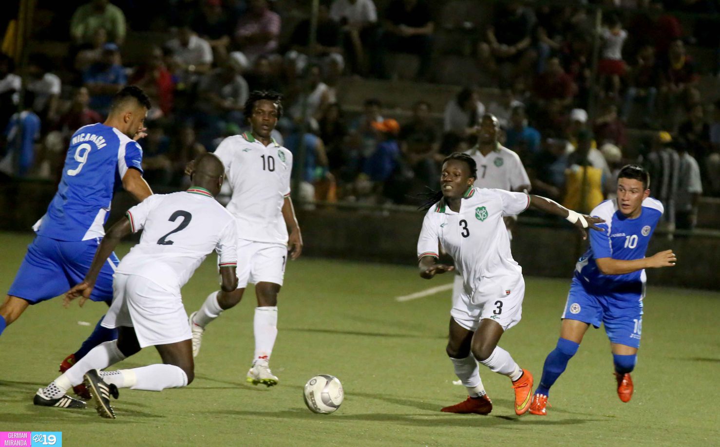 Nicaragua gana 1-0 a Surinam