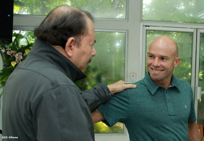 Daniel sostiene encuentro con presidente ISA, Fernando Aguerre