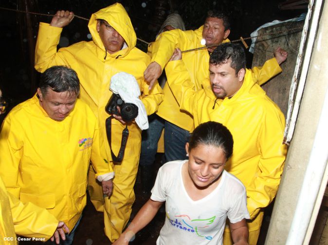 Intensas lluvias afectan Managua