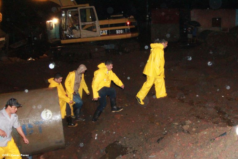 Intensas lluvias afectan Managua