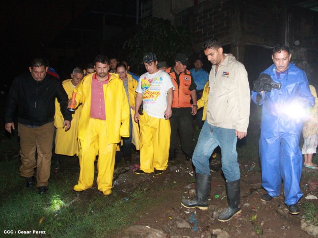 Intensas lluvias afectan Managua