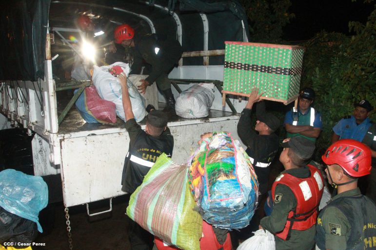 Intensas lluvias afectan Managua
