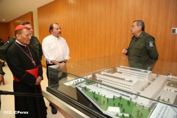 Presidente Daniel inaugura nuevo Hospital Militar “Dr. Alejandro Dávila Bolaños”