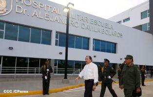 Presidente Daniel inaugura nuevo Hospital Militar “Dr. Alejandro Dávila Bolaños”