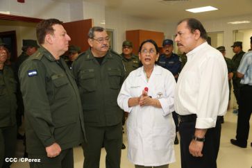 Presidente Daniel inaugura nuevo Hospital Militar “Dr. Alejandro Dávila Bolaños”