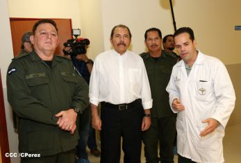 Presidente Daniel inaugura nuevo Hospital Militar “Dr. Alejandro Dávila Bolaños”