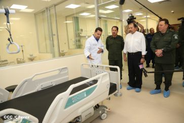 Presidente Daniel inaugura nuevo Hospital Militar “Dr. Alejandro Dávila Bolaños”