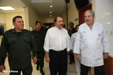Presidente Daniel inaugura nuevo Hospital Militar “Dr. Alejandro Dávila Bolaños”