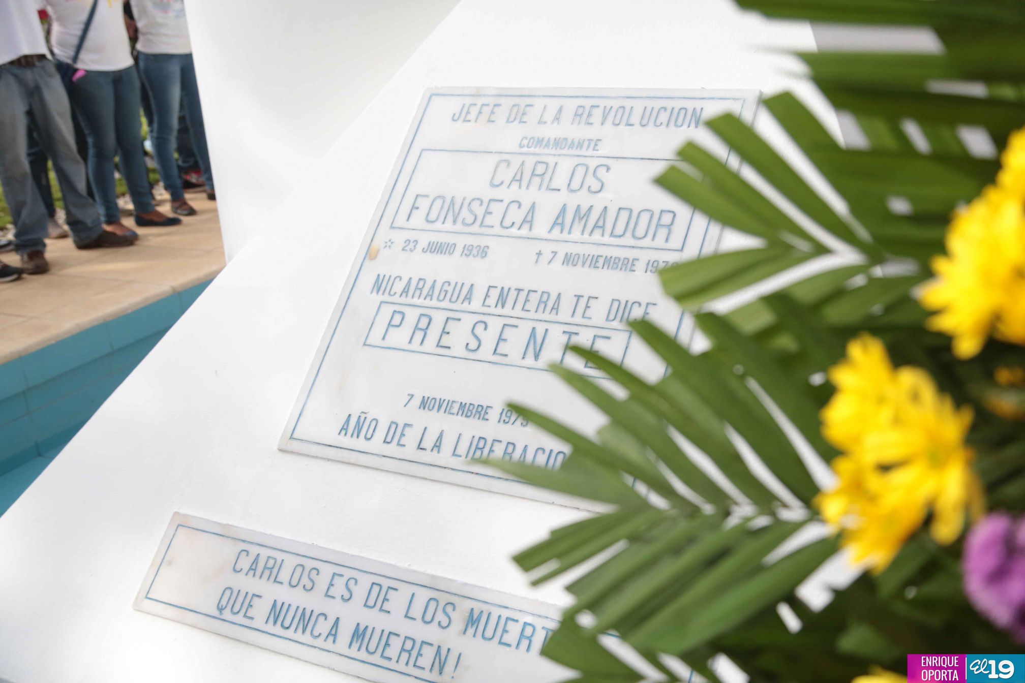 Rinden homenaje al Comandante Carlos Fonseca Amador en su 79 Aniversario de su Natalicio