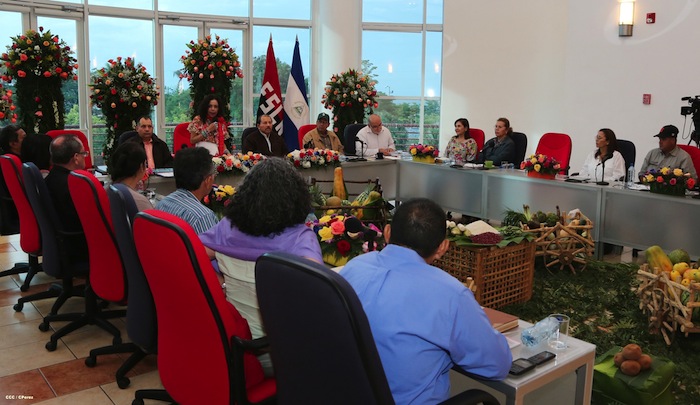 Presidente Daniel presenta Plan de Producción, Consumo y Exportación 2013