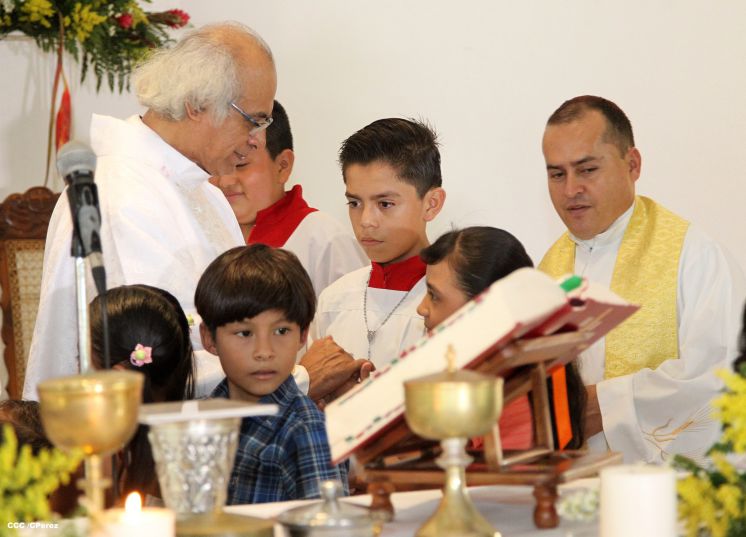 Cardenal Brenes celebra a San Juan Bautista