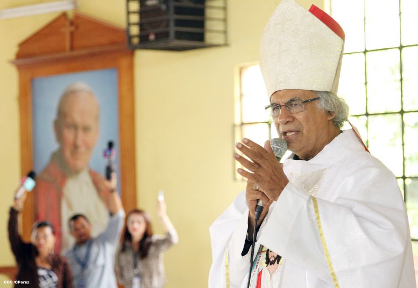 Cardenal Brenes celebra a San Juan Bautista