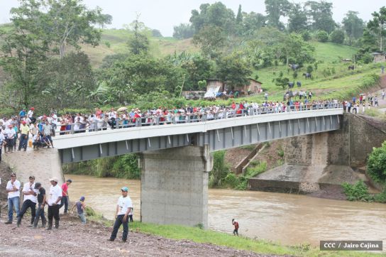 San José de Bocay celebra obras históricas de progreso impulsadas por el Gobierno Sandinista