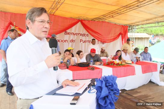 San José de Bocay celebra obras históricas de progreso impulsadas por el Gobierno Sandinista