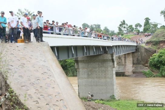 San José de Bocay celebra obras históricas de progreso impulsadas por el Gobierno Sandinista