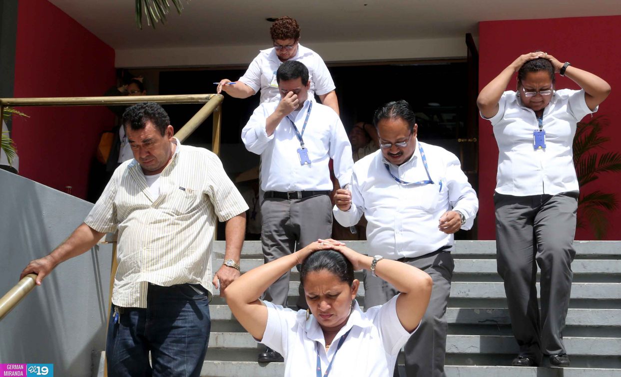 Trabajadores del Estado preparados para actuar ante terremotos