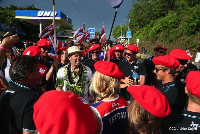 Inauguración del Campeonato Internacional Junior de Surf 2013