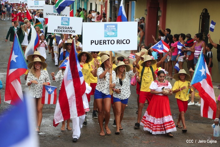 Inauguración del Campeonato Internacional Junior de Surf 2013