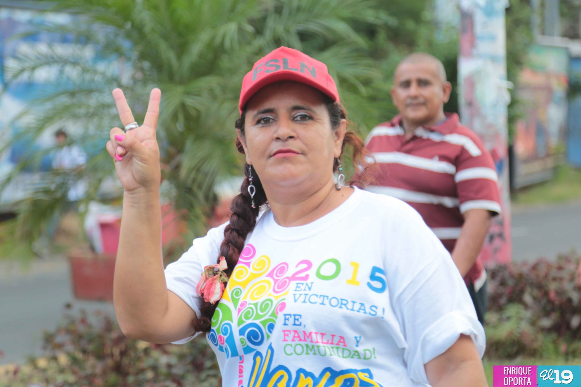 Familia Sandinista participa en el Repliegue Táctico hacia Masaya