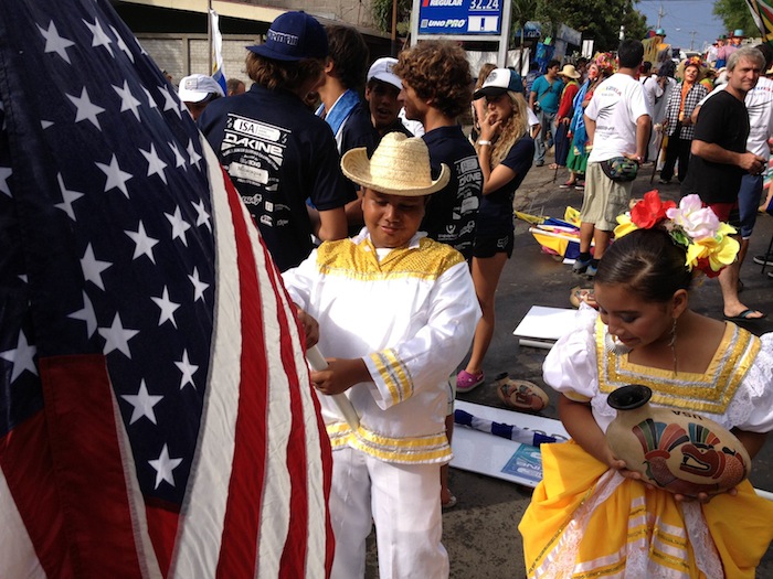 Inauguración del Campeonato Internacional Junior de Surf 2013