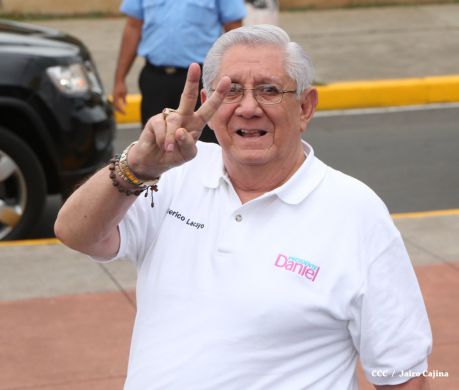 Daniel y Rosario culminan en Monimbó el 36 Aniversario del Repliegue a Masaya