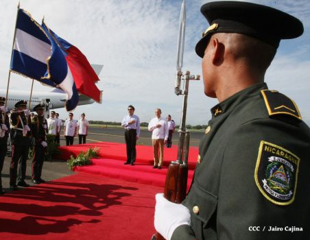 Presidente Ma Ying-jeou de China-Taiwán inicia visita oficial a Nicaragua