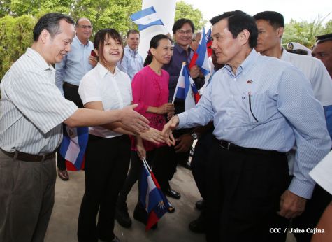 Presidente Ma Ying-jeou de China-Taiwán inicia visita oficial a Nicaragua