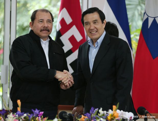 Daniel y Rosario reciben al presidente de China-Taiwán Ma Ying-jeou