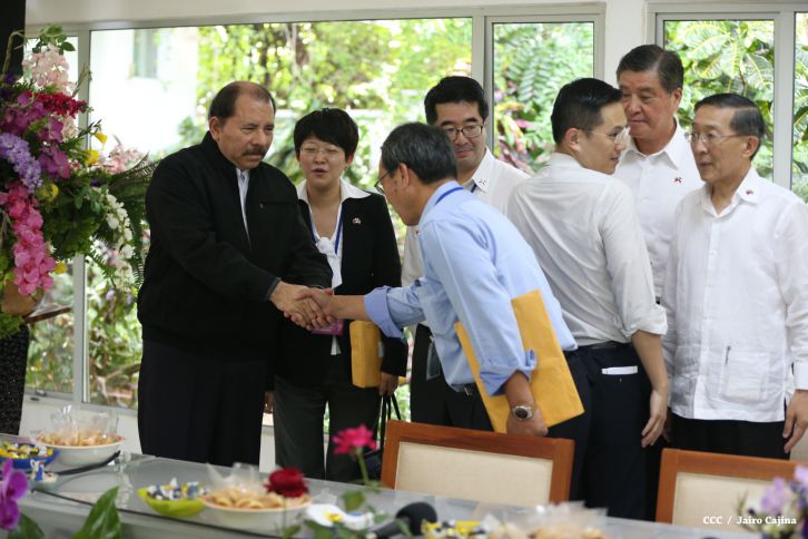 Daniel y Rosario reciben al presidente de China-Taiwán Ma Ying-jeou