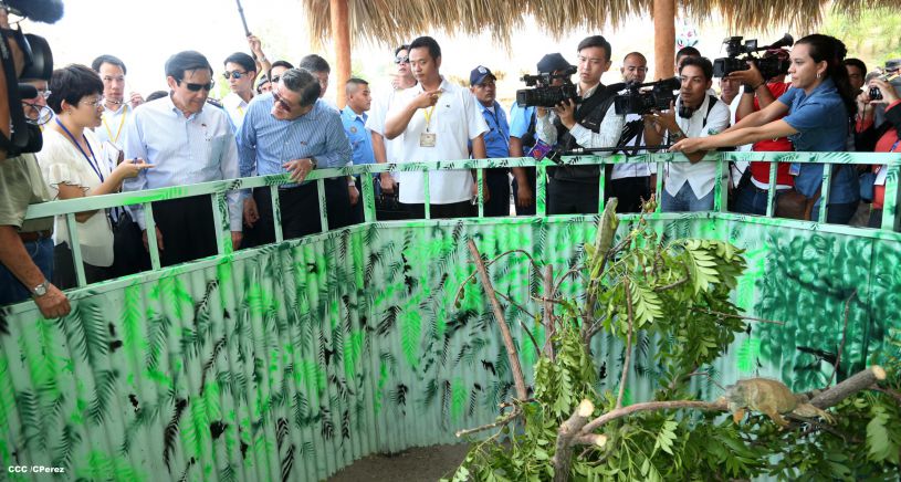 Presidente Ma Ying–jeou recorre el Parque Nacional de Ferias