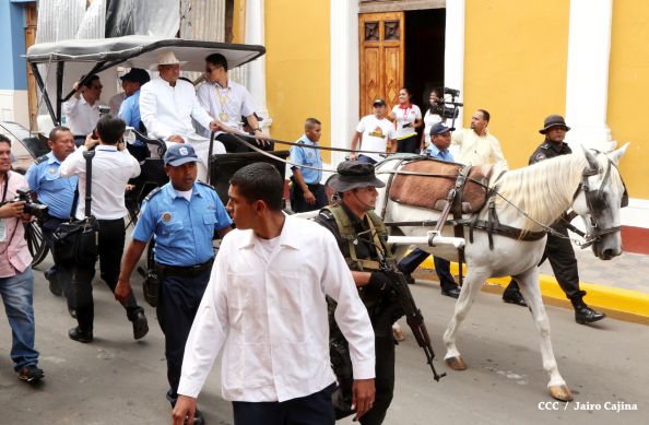 Presidente Ma Ying-jeou visita ciudad de Granada