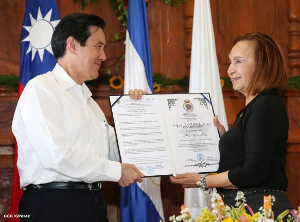 Presidente Ma Ying-jeou visita ciudad de Granada