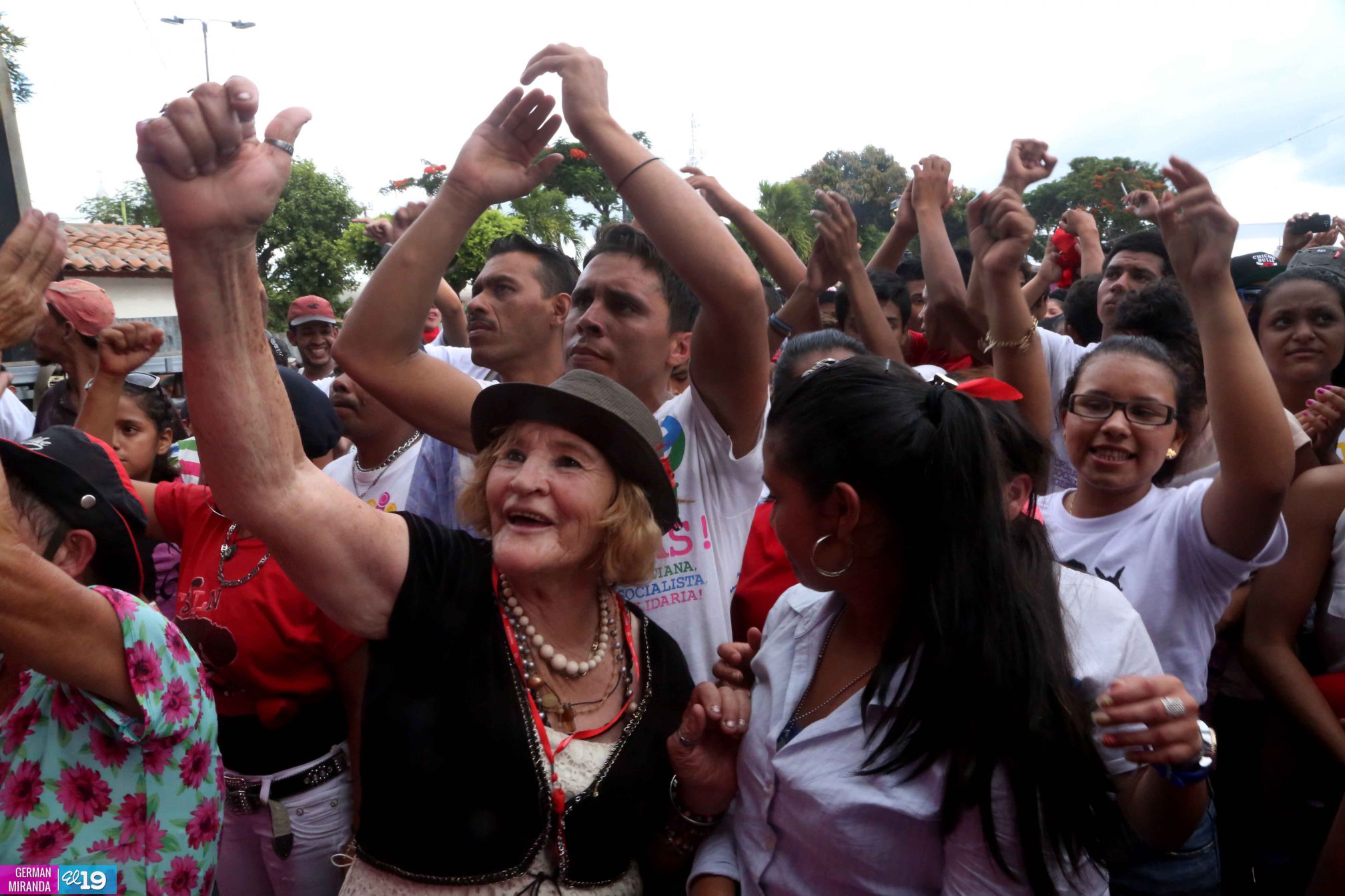 Mar de gente inunda calles de Estelí celebrando 36 años de liberación y victorias