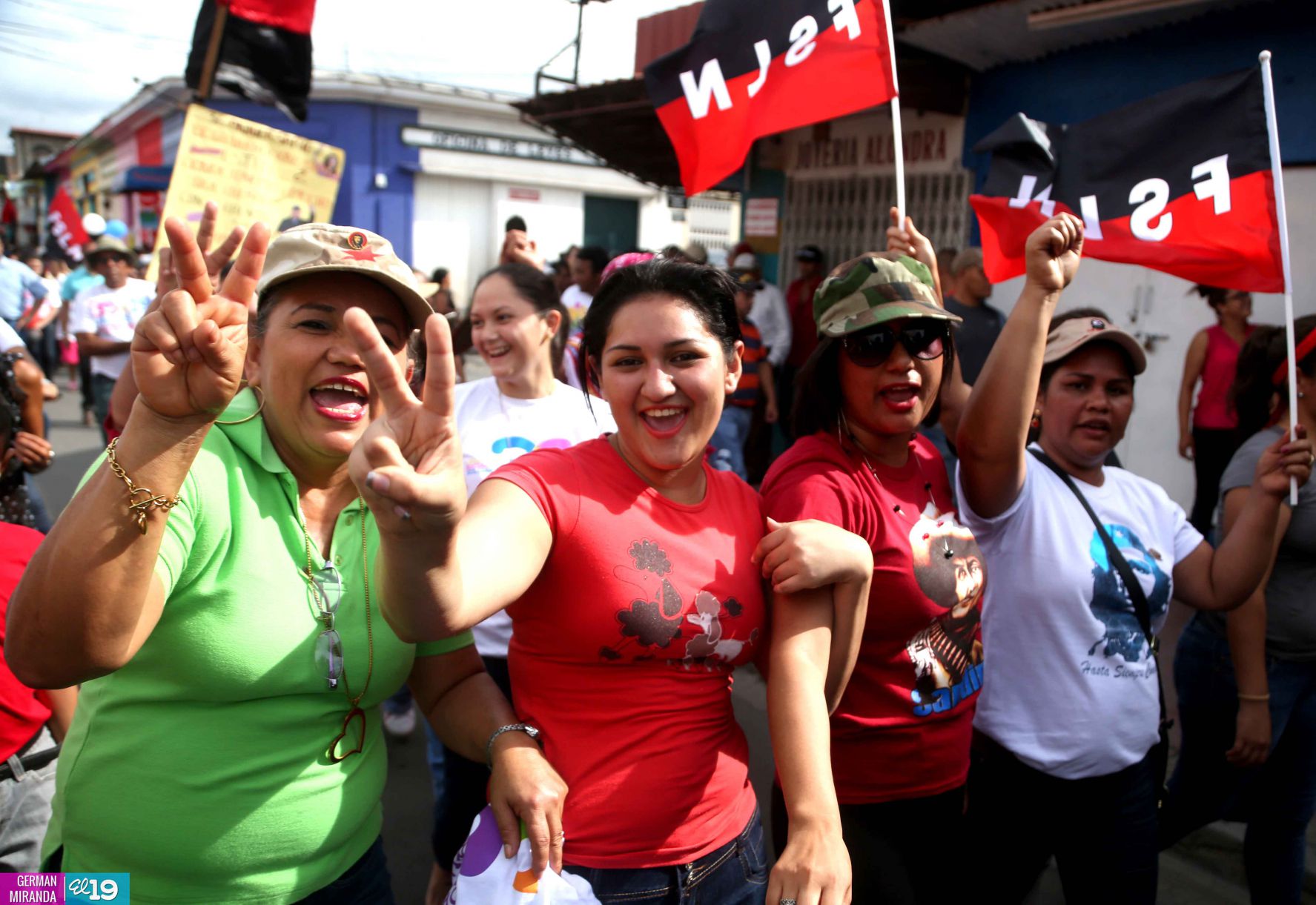 Mar de gente inunda calles de Estelí celebrando 36 años de liberación y victorias