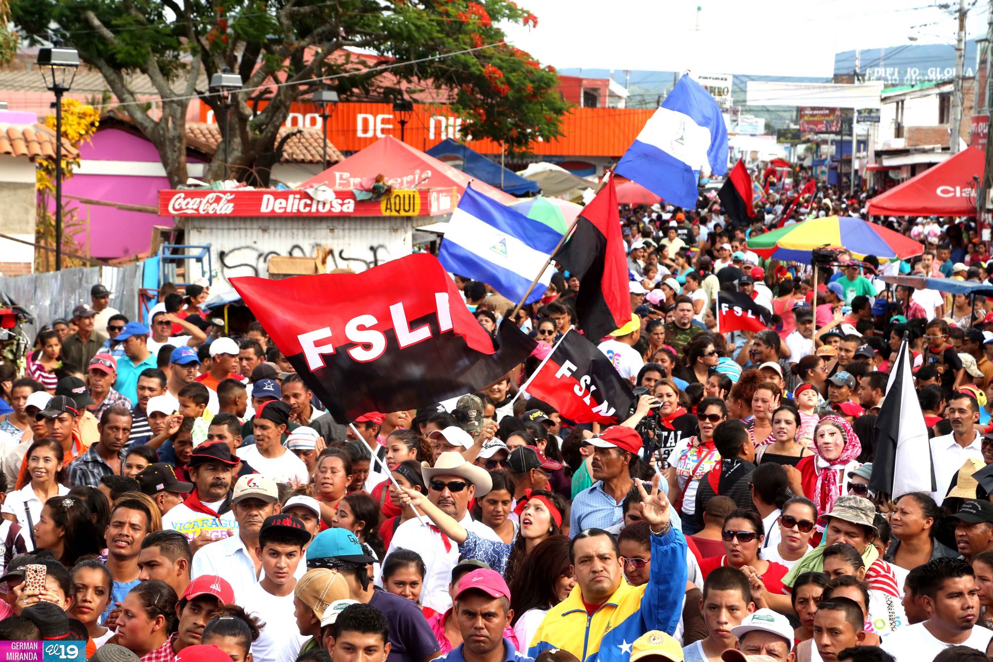 Mar de gente inunda calles de Estelí celebrando 36 años de liberación y victorias