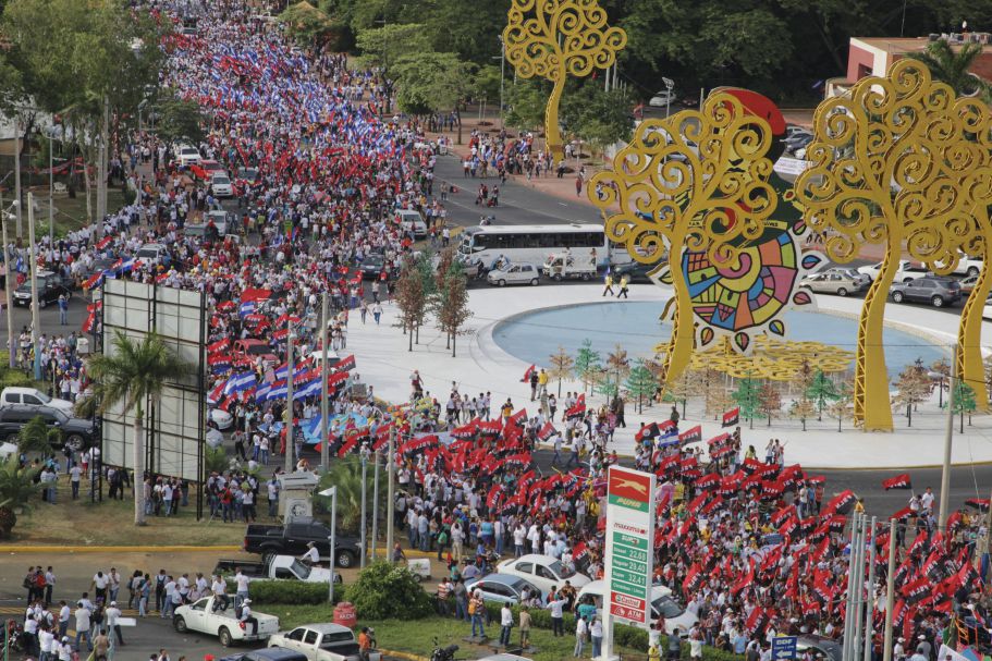Gran Caminata de la Alegría (FOTOS AÉREAS)