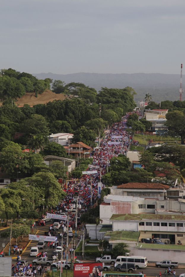 Gran Caminata de la Alegría (FOTOS AÉREAS)