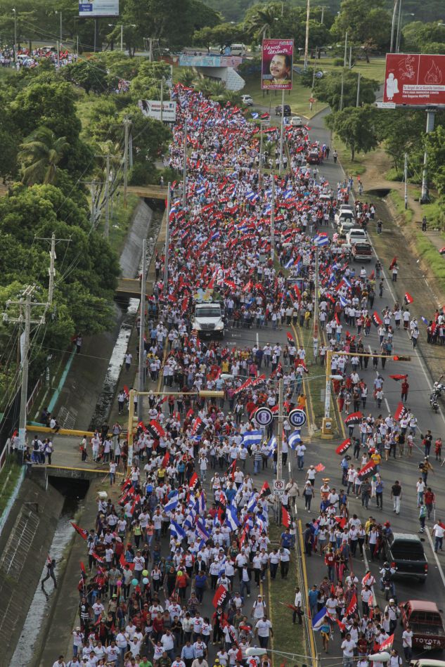 Gran Caminata de la Alegría (FOTOS AÉREAS)