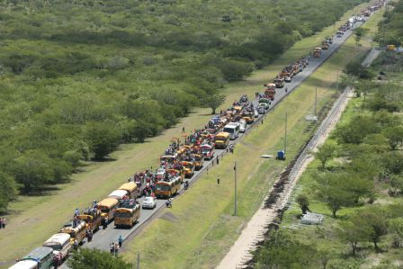 Derroche de alegría en caravanas de Boaco, Chontales y Estelí!