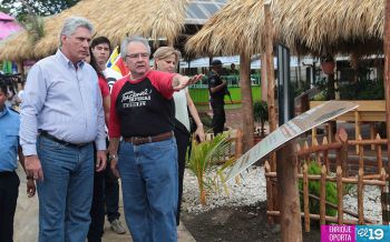 Primer Vicepresidente de Cuba y los Cinco héroes recorren Parque Nacional de Ferias