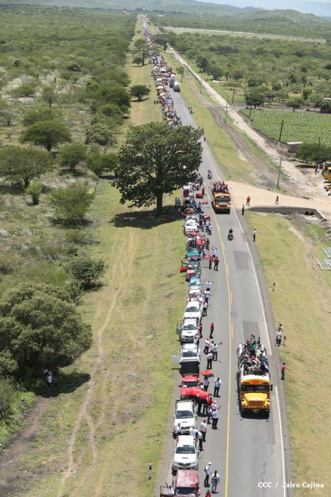 Derroche de alegría en caravanas de Boaco, Chontales y Estelí!