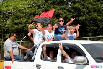 Caravanas del Norte del país entran a Managua