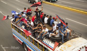 Caravanas de todo el país entran a Managua! Viva el 36/19!