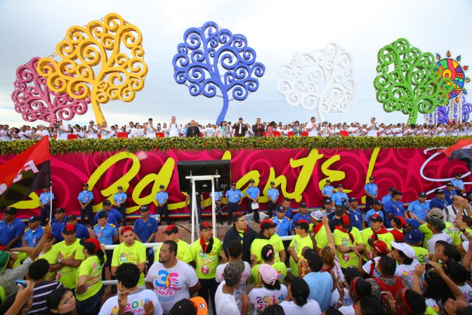 Nicaragua celebra el 36 Aniversario de la Revolución Popular Sandinista