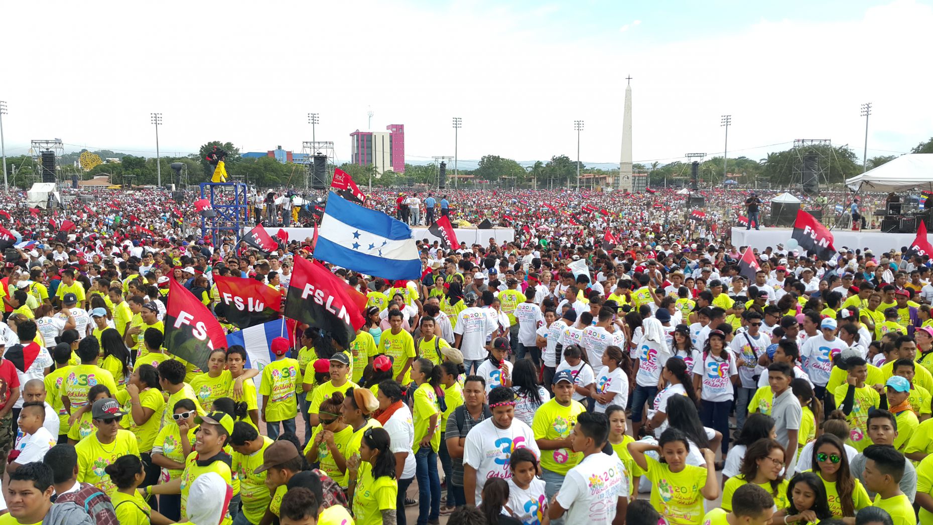 Nicaragua celebra el 36 Aniversario de la Revolución Popular Sandinista