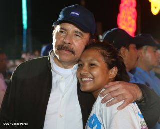 Nicaragua celebra el 36/19 en Plaza La Fé