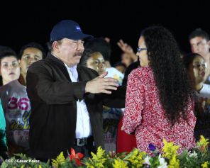 Nicaragua celebra el 36/19 en Plaza La Fé