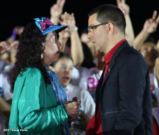 Nicaragua celebra el 36/19 en Plaza La Fé