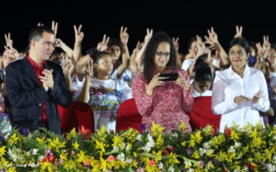 Nicaragua celebra el 36/19 en Plaza La Fé