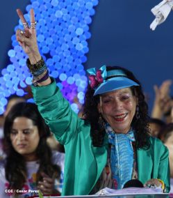 Nicaragua celebra el 36/19 en Plaza La Fé